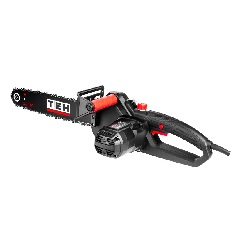 TEH 16inch 1400W best power wood cutter chainsaw electric corded  cutting garden chain saws machine