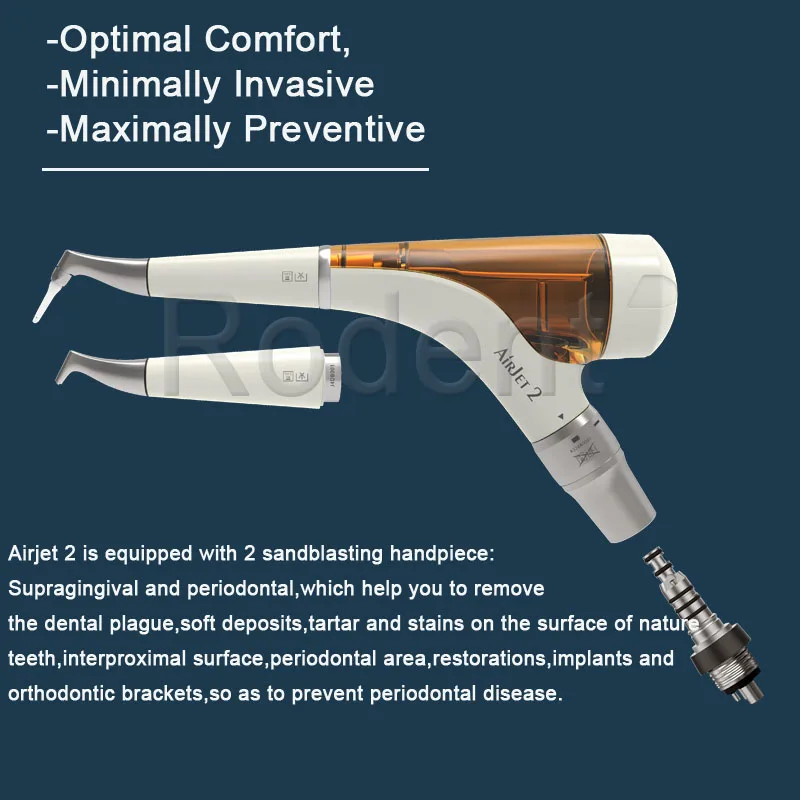 Nagetier Höhle Tal Electric Air Prophy Unit Modell AIRJET2 Zahnaufhellungsspray Polierer