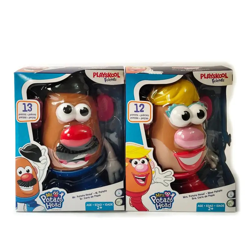 

New Mr. Potato Head Playskool Egg Head Toy Fun Assembled Gift Figure Collection Hobby Mrs Potatoes The Joker Surprise Doll Gifts