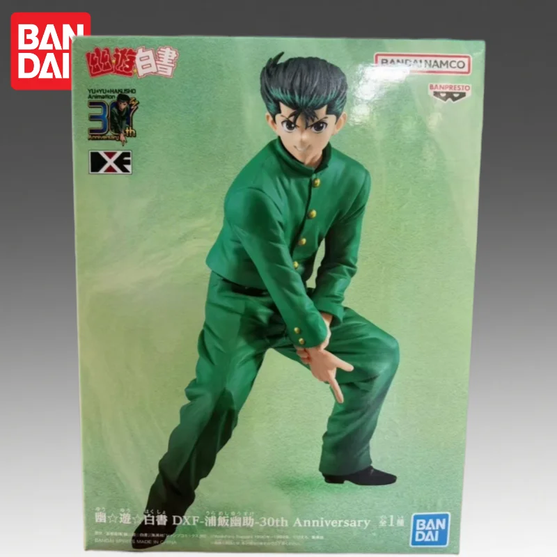 En Stock Bandai Original Banpresto Dxf Yuyu Hakusho Yuusuke Urameshi figura de acción modelo muñeca nuevos personajes de Anime en caja