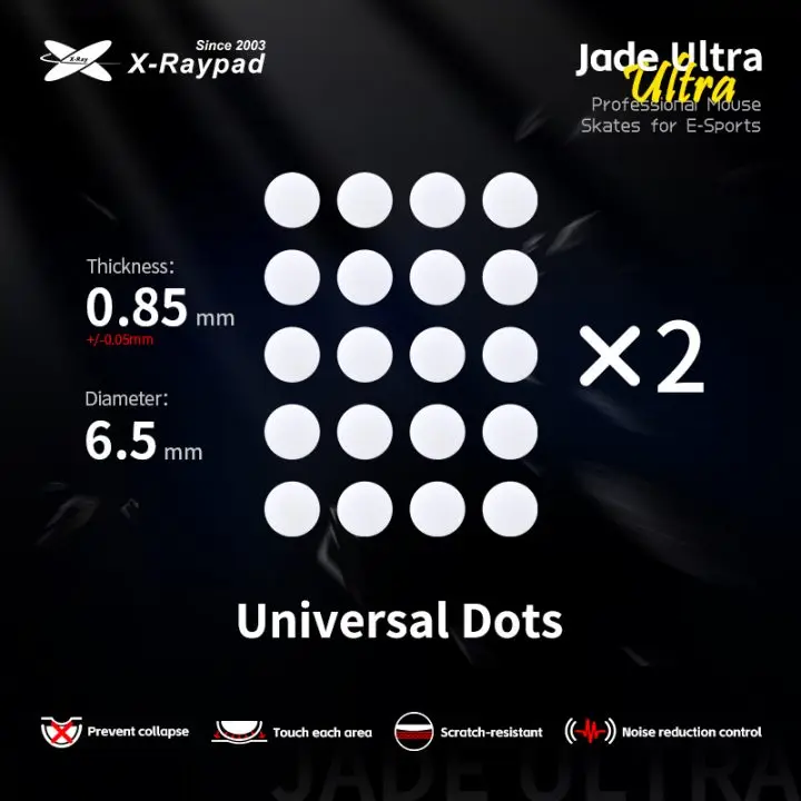X-Raypad Jade Ultra Master Series Mouse Skates