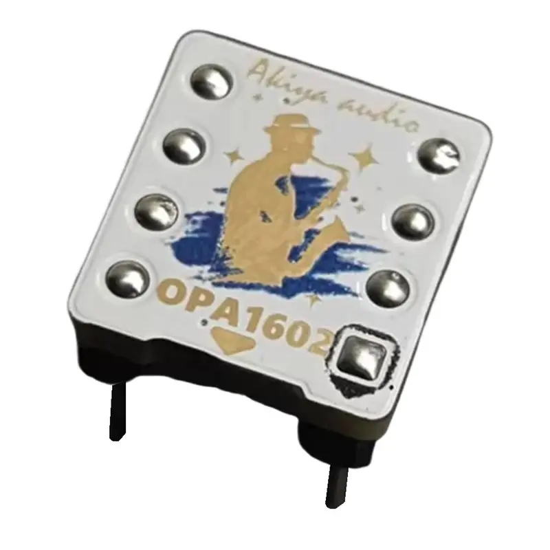 Exquisite-OP Amp OPA1602 Ultra Low Distortion Audio Operational Amplifier, Bipolar Design, Exclusive Tuned Version(1PCS)