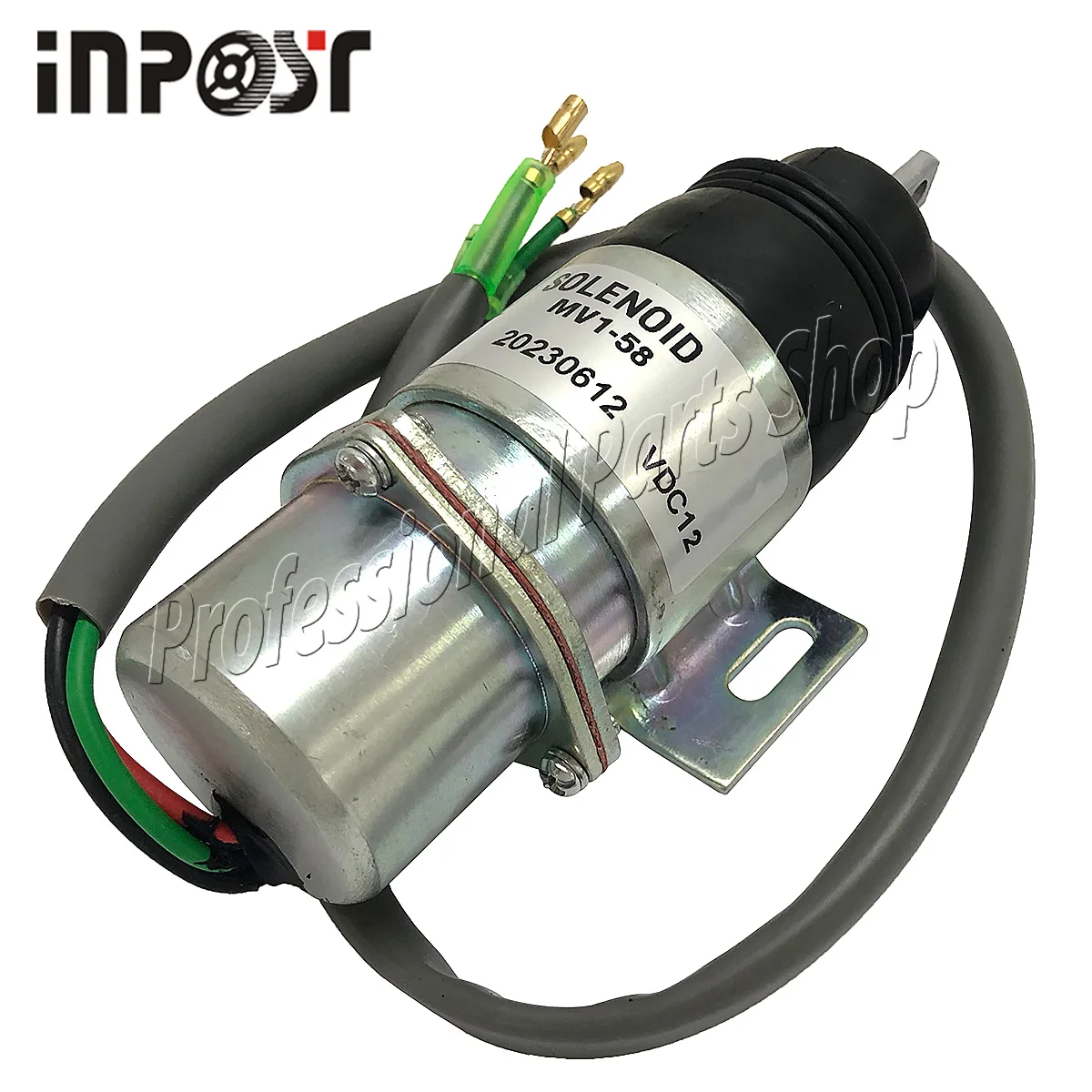 

MV1-58 12V Fuel Stop Solenoid for Hitachi Isuzu 4JG1 4JG2 6BG1 6BB1 Good Quality