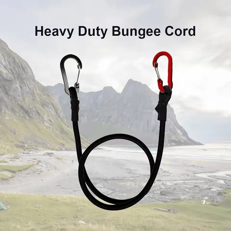 Outdoor Elastisches Seil 30-210 cm Seil mit Snap Ring Haken Kanu Fahrrad Gepäck Verpackung Seil Reise Zubehör – Detail 1