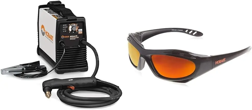 - 500575 Airforce 27I Plasma Cutter & 770726 Shade 5 Mirrored Safety Glasses Bundle