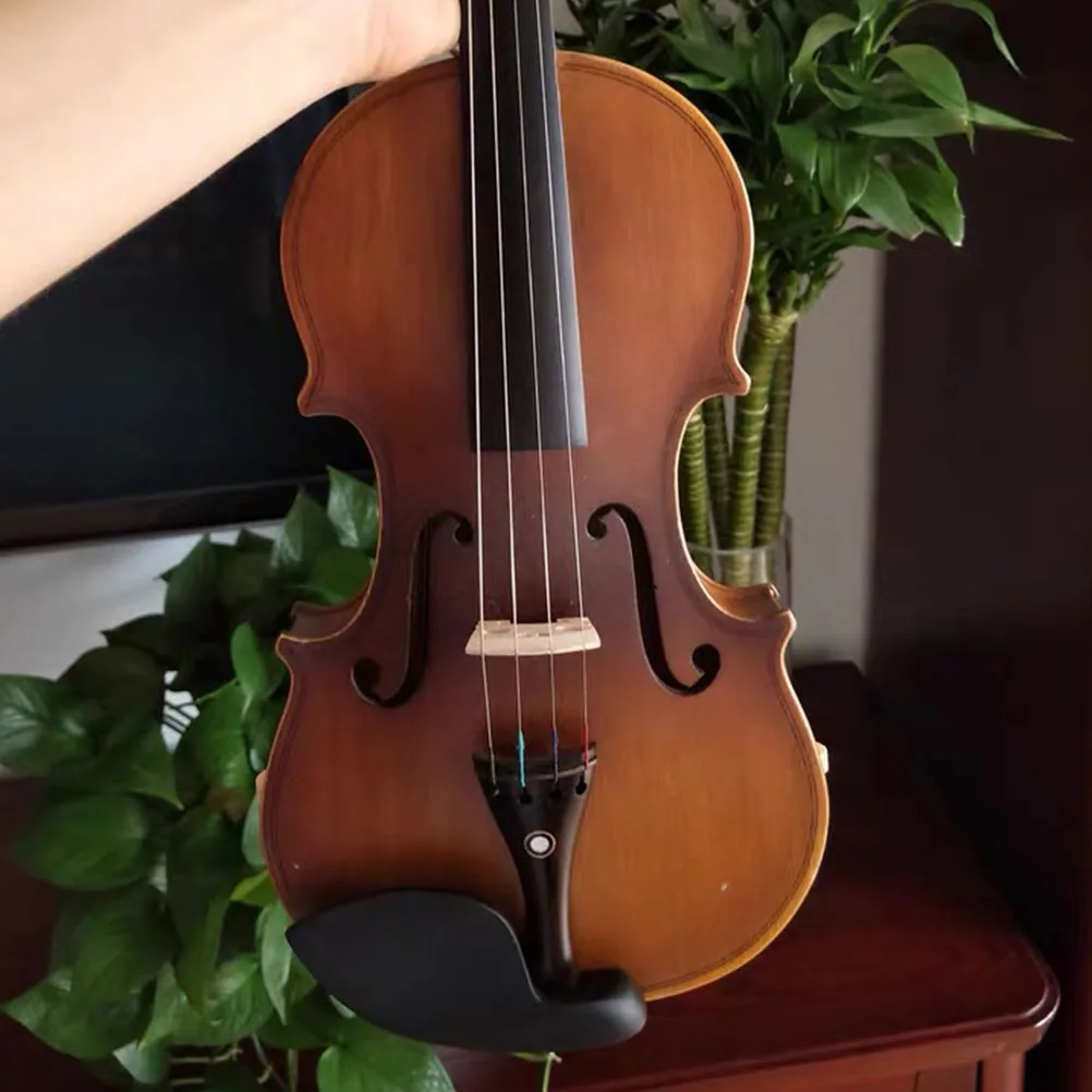 

1 set Violin Ebony Violin Accessories Ebony String Axle Tailpiece Accessories Hardwood Durable Practical Supplies Instrument