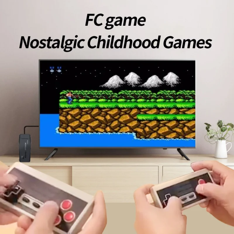 New NES620 Video Game Console AV2.4G Wireless Controller 620 Games Without Repetition 8 Bit Nostalgic FC Game Console