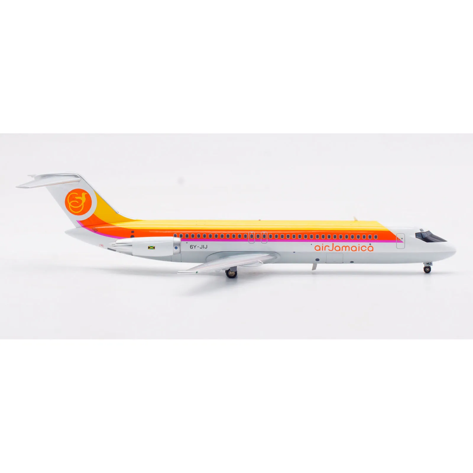 IF932JM0723 Liga Avião Colecionável Presente INFLIGHT 1:200 AIR JAMAICA MCDONNELL Douglas DC-9-30 Diecast Aeronave JET Modelo 6Y-JIJ
