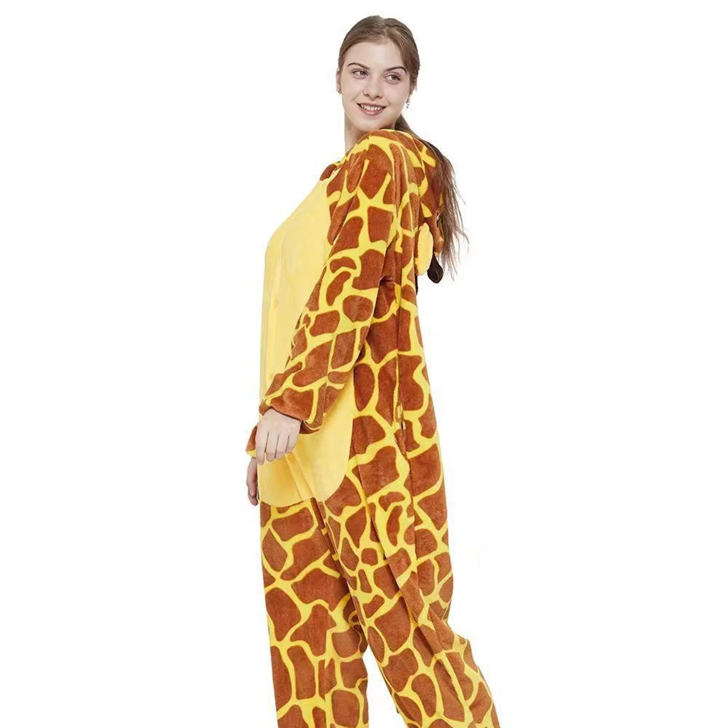 Animali giraffa ragazza Cosplay carino marrone tuta Costume festa di carnevale ragazza marrone giraffa halloween