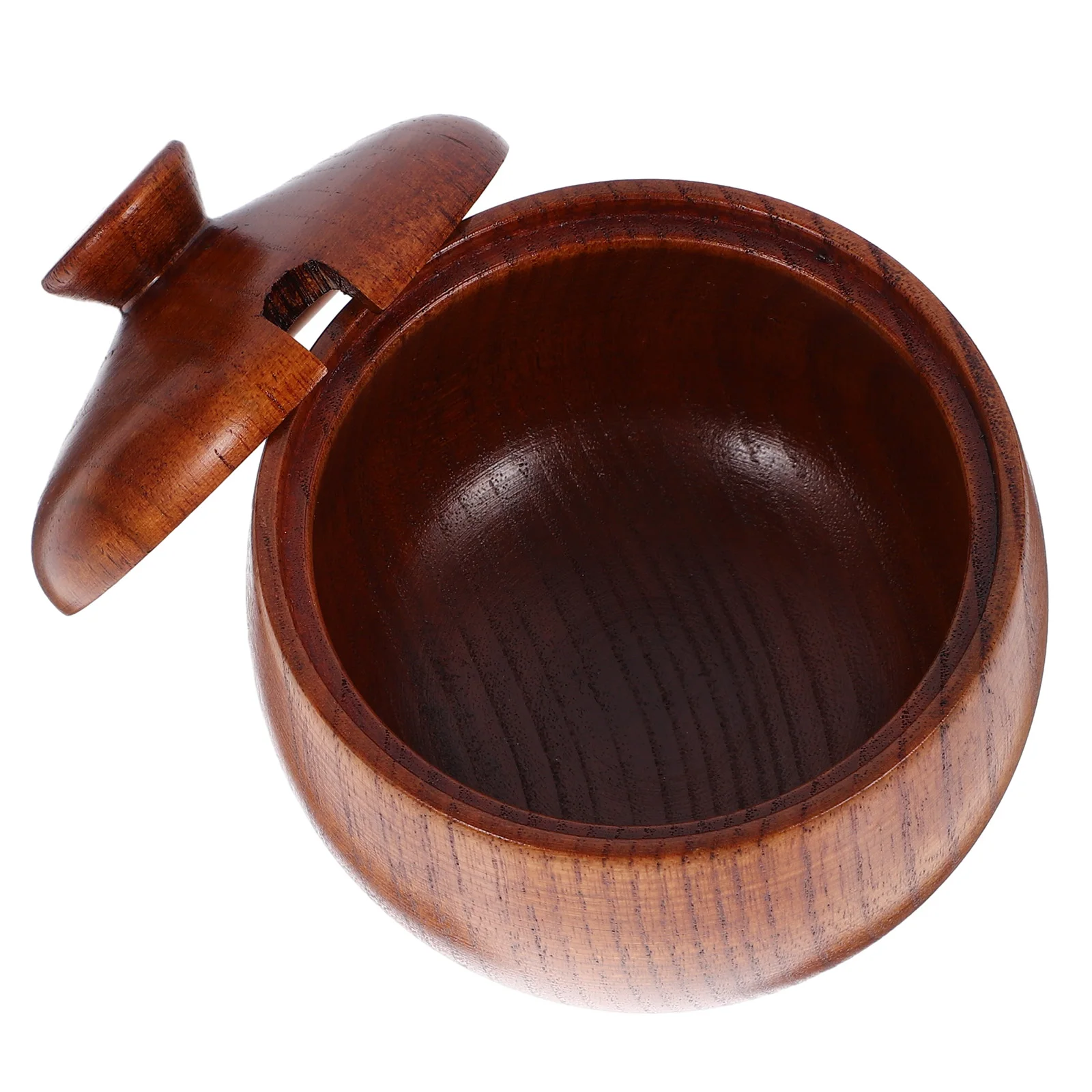 

Wooden Bowl Kids Rice Cereal Soup Snack Food Container Seasoning Bowl Household Serving Bowls Wooden Tableware Kitchen Barware