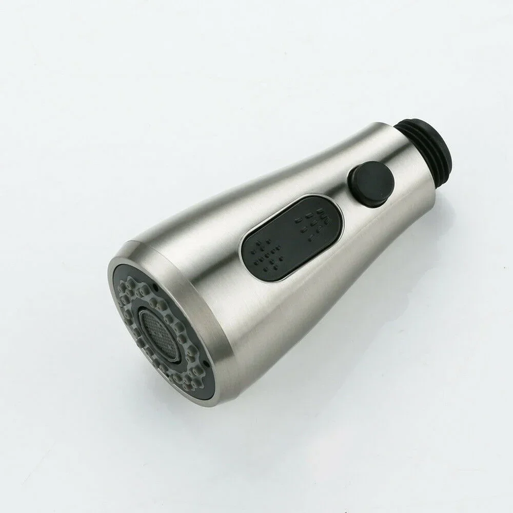 

1 шт., смеситель для раковины из АБС-пластика, выдвижной смеситель для раковины, смеситель для кухни, профессиональная головка, стандартный M 1/2 9 л/мин, кухонный светильник, ручной душ