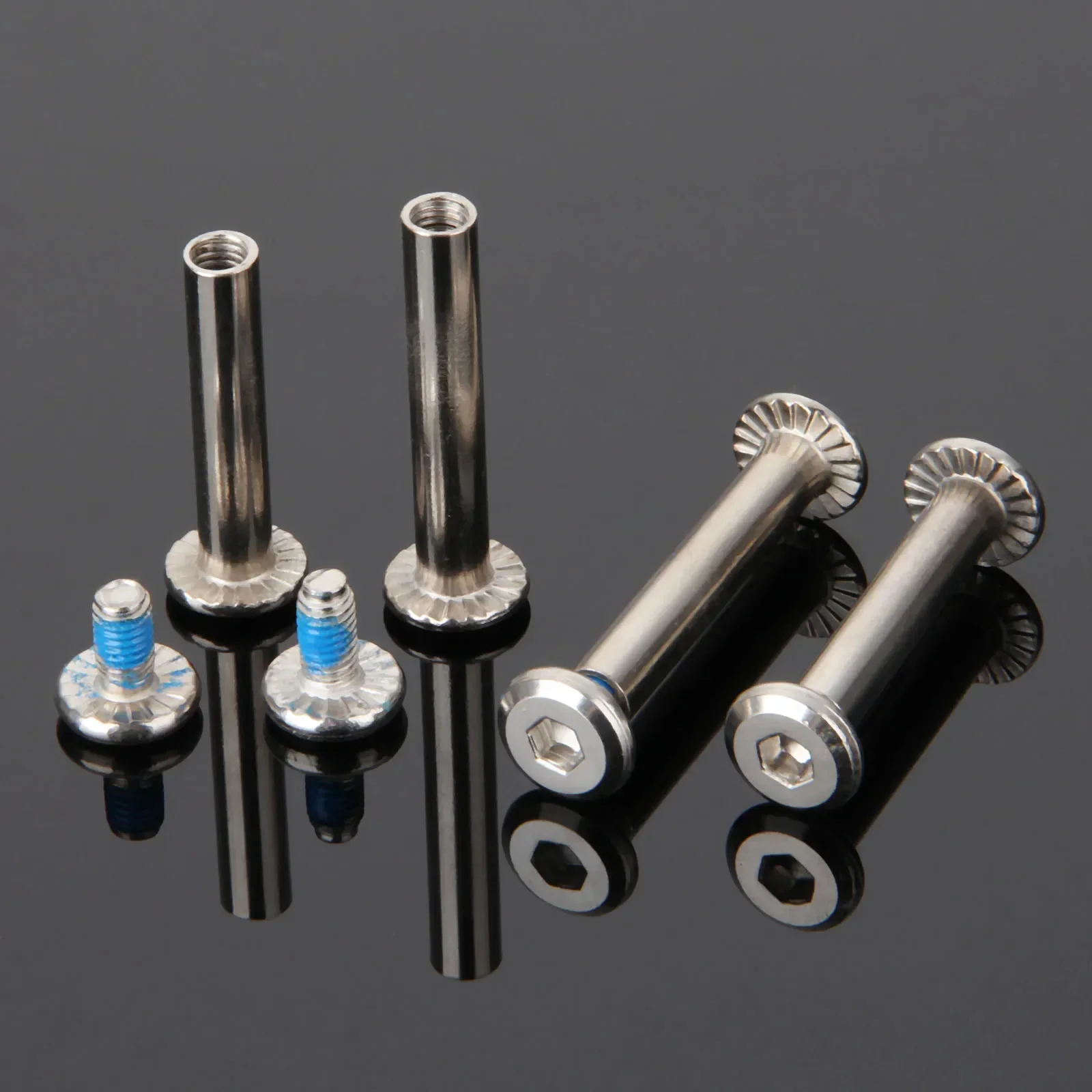 10Pcs Diameter 6mm *31mm/36mm Roller Skates Parts Axle Male & Female Screws for Child Kid Adult Free Skating Inline Skates Wheel