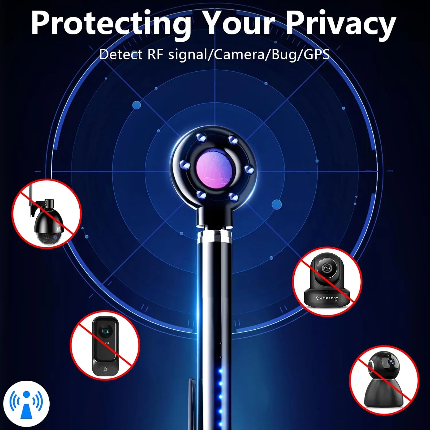 Anti Candid Hidden Kamera Detektor Stift Anti Diebstahl Drahtlose Spion Pinhole Kamera Infrarot Erkennung GPS Tracker Spy Gadgets Scanner