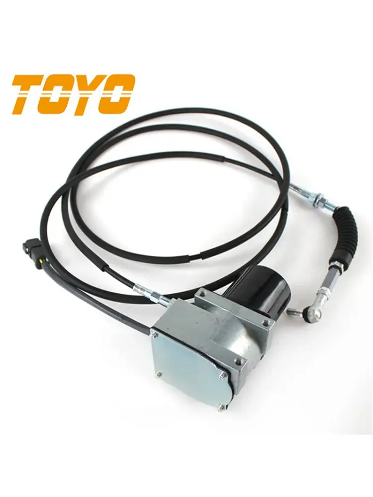 Piezas de excavadora TOYO, conjunto de Motor de acelerador 11E9-62010, enchufe de motor de acelerador eléctrico para R160LC-3 R290LC-7 R320LC-7