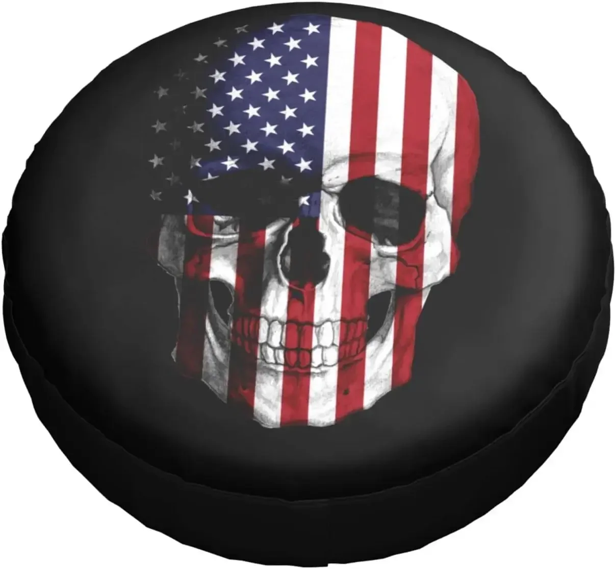 

Cubierta neumático repuesto con calavera banra americana, cubiertas ruedas remolque, resistentes a la intemperie, universal