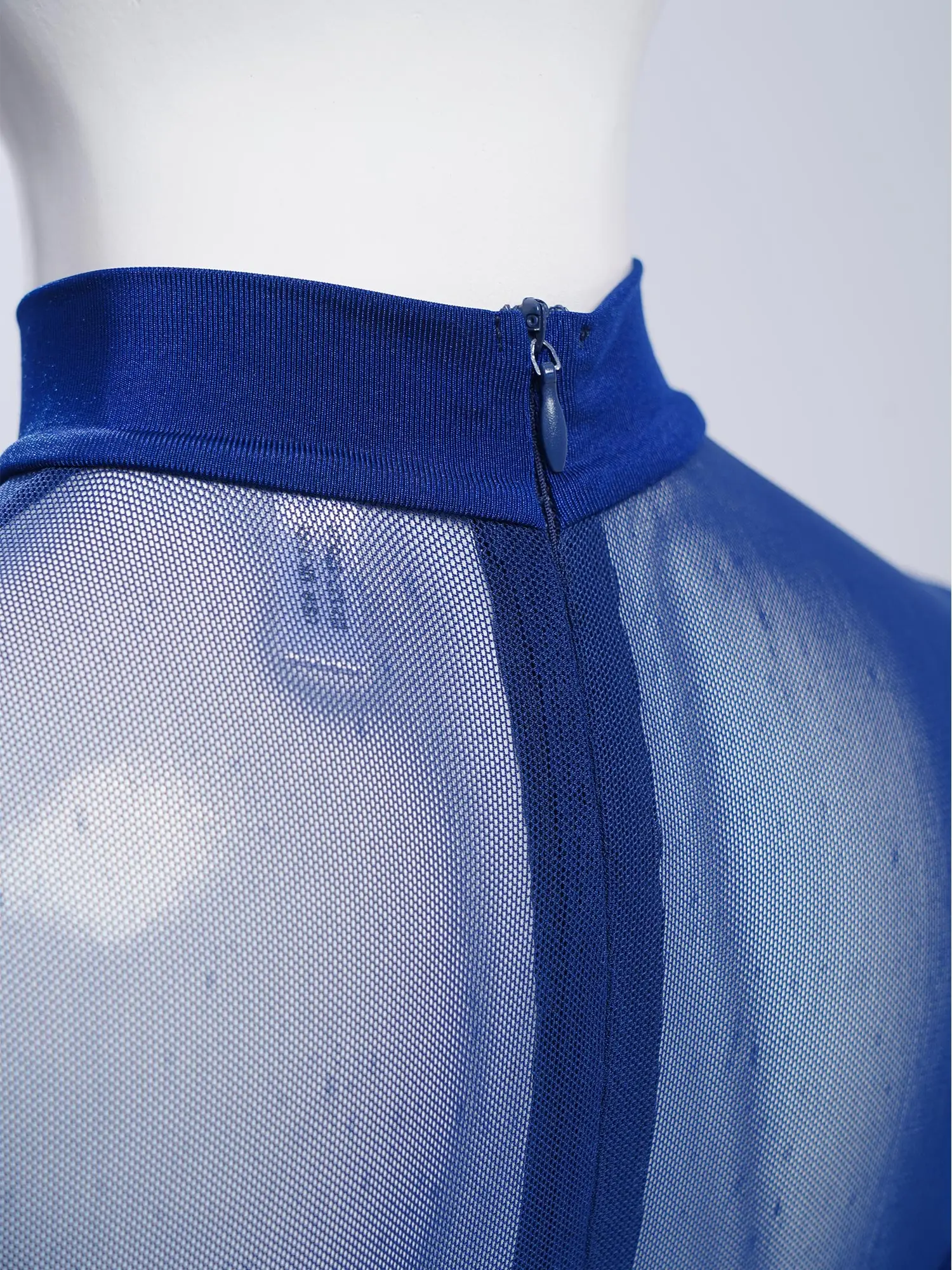 

Kids Girls Figure Skating Performance Jumpsuit Mock Neck Long Sleeve Sheer Mesh Patchwork Rhinestones Leotards Rompers Dancewear