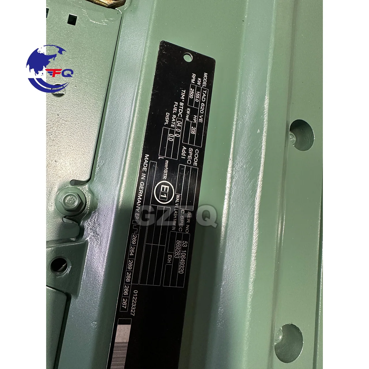 Ensemble moteur Penta d'origine TAD620 D6D D7E TAD871 TAD1541 TAD720 TAD1171 TAD1643 D13 TAD1150 TAD851 moteur