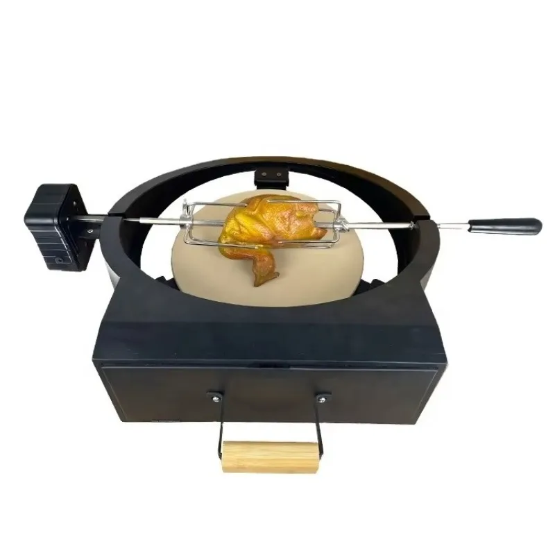 BBQ Tools 24 Inch Kit Metal Chicken Kit with Making Pizza Function for Ceramic Barbecue Charcoal Grills