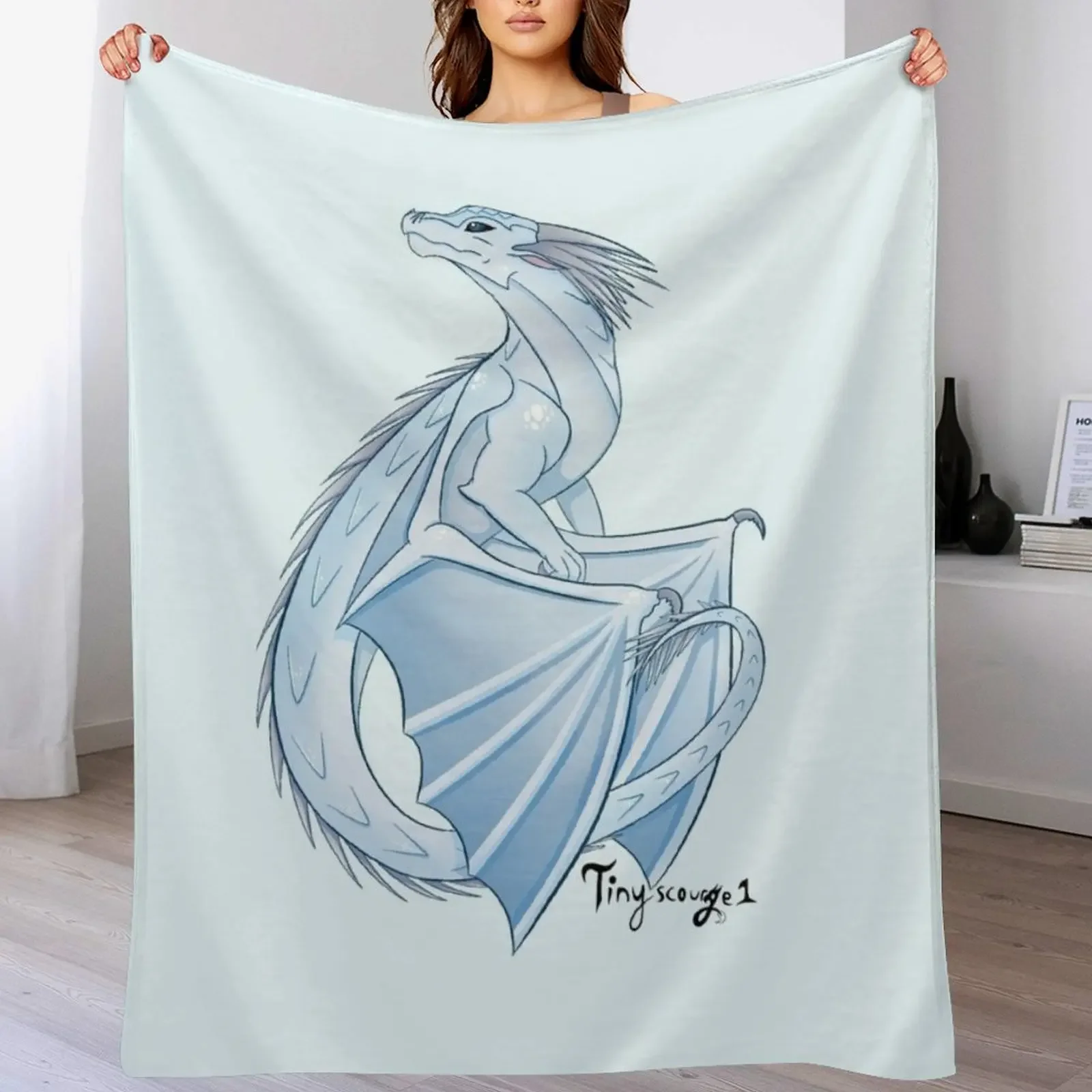 Winter the IceWing Throw Blanket Weighted Baby Blankets For Sofas Picnic Blankets