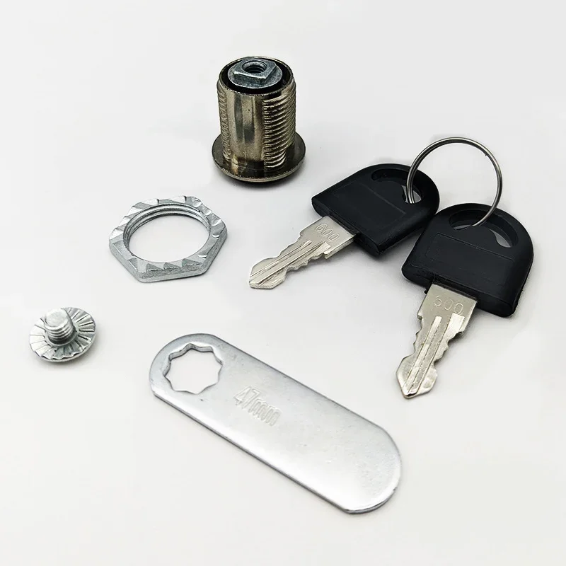 Cam Lock Security Lock 16-40mm Cabinet Cam Lock Door Barrel Drawer Filing Cabinet Post Mail Box Furniture Locker Cupboard 2 Key image 4