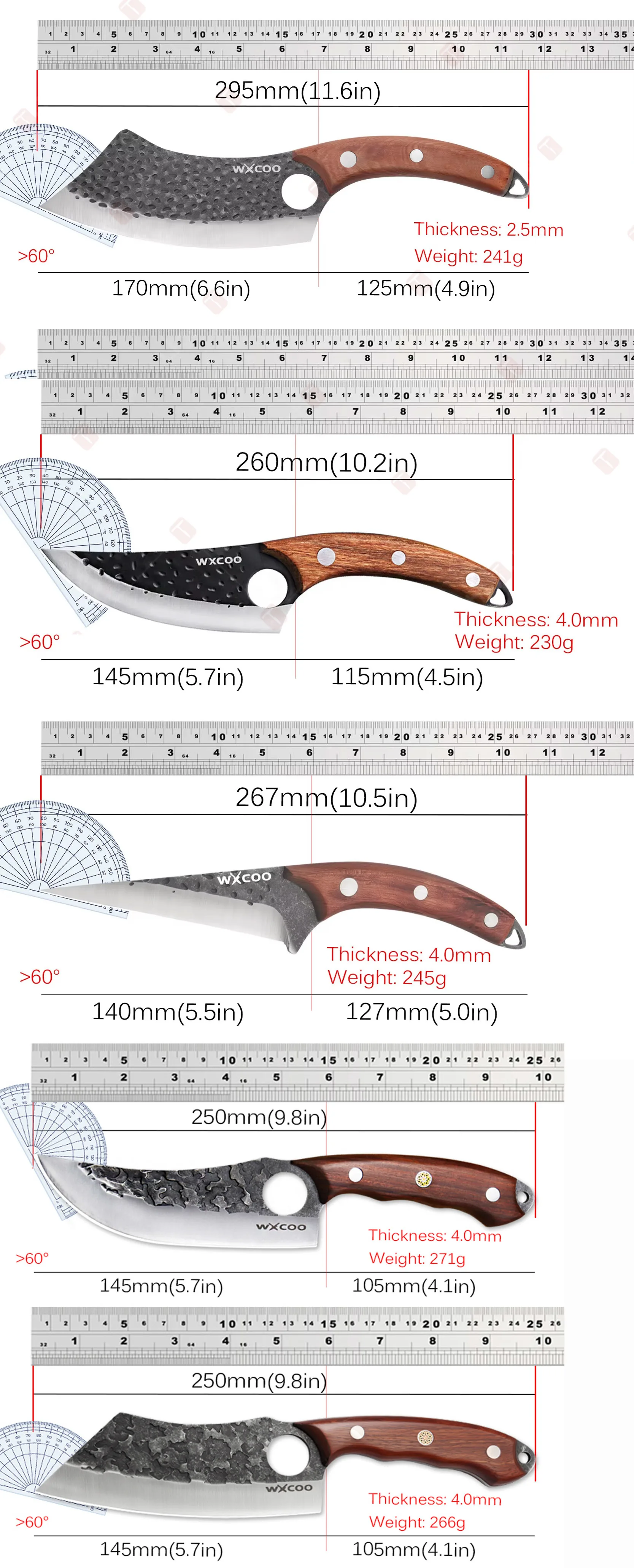 Professional Forged Chef Knife 6