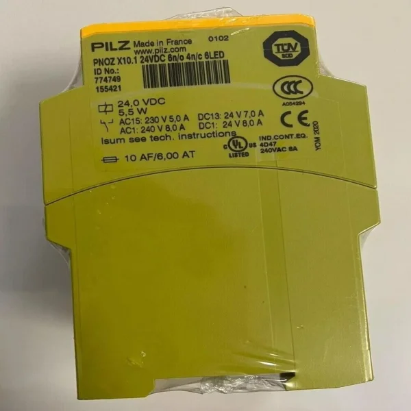 

Новый X101 24 В постоянного тока 774749 Модуль реле безопасности Fedex или Dhl Совершенно новый оригинальный Spot Plc