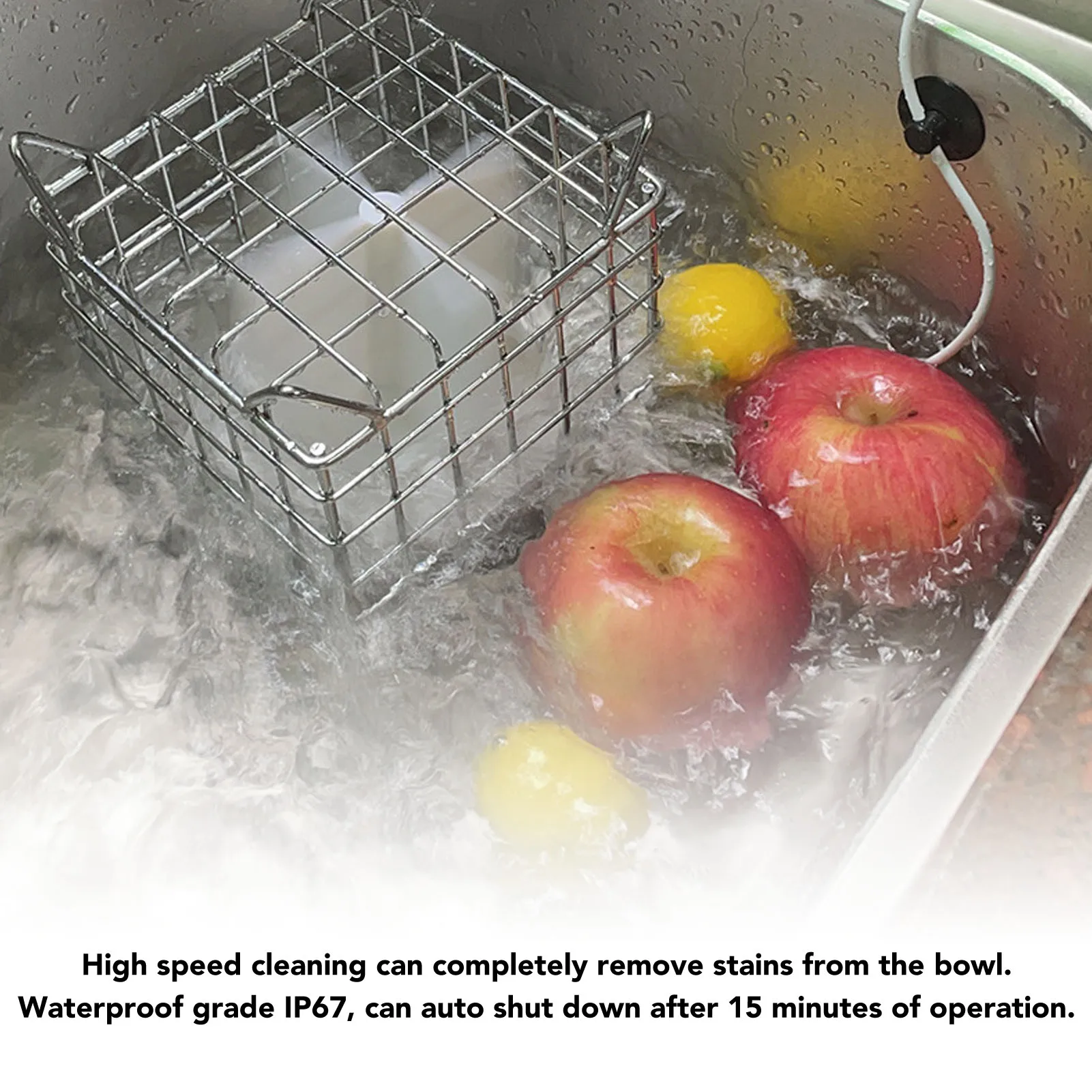 3 Levels Portable Sink Dishwasher Portable Mini Washing Machine Fruit Dish Washer for Home Kitchen