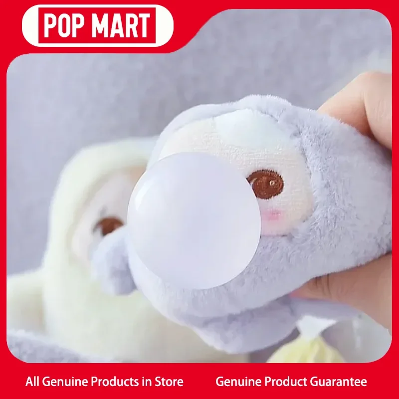 

Подлинная серия Pop Mart Pucky Bubbling Beans, плюшевый брелок, слепая коробка, модная игрушка, орнамент, подарок, модные игрушки, украшения, фигурка