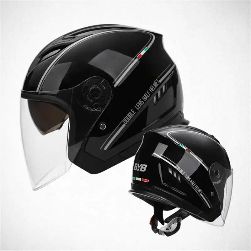 Casco de esquí de invierno para motocicleta, accesorio para vehículo eléctrico, antiniebla, doble lente, selección estricta