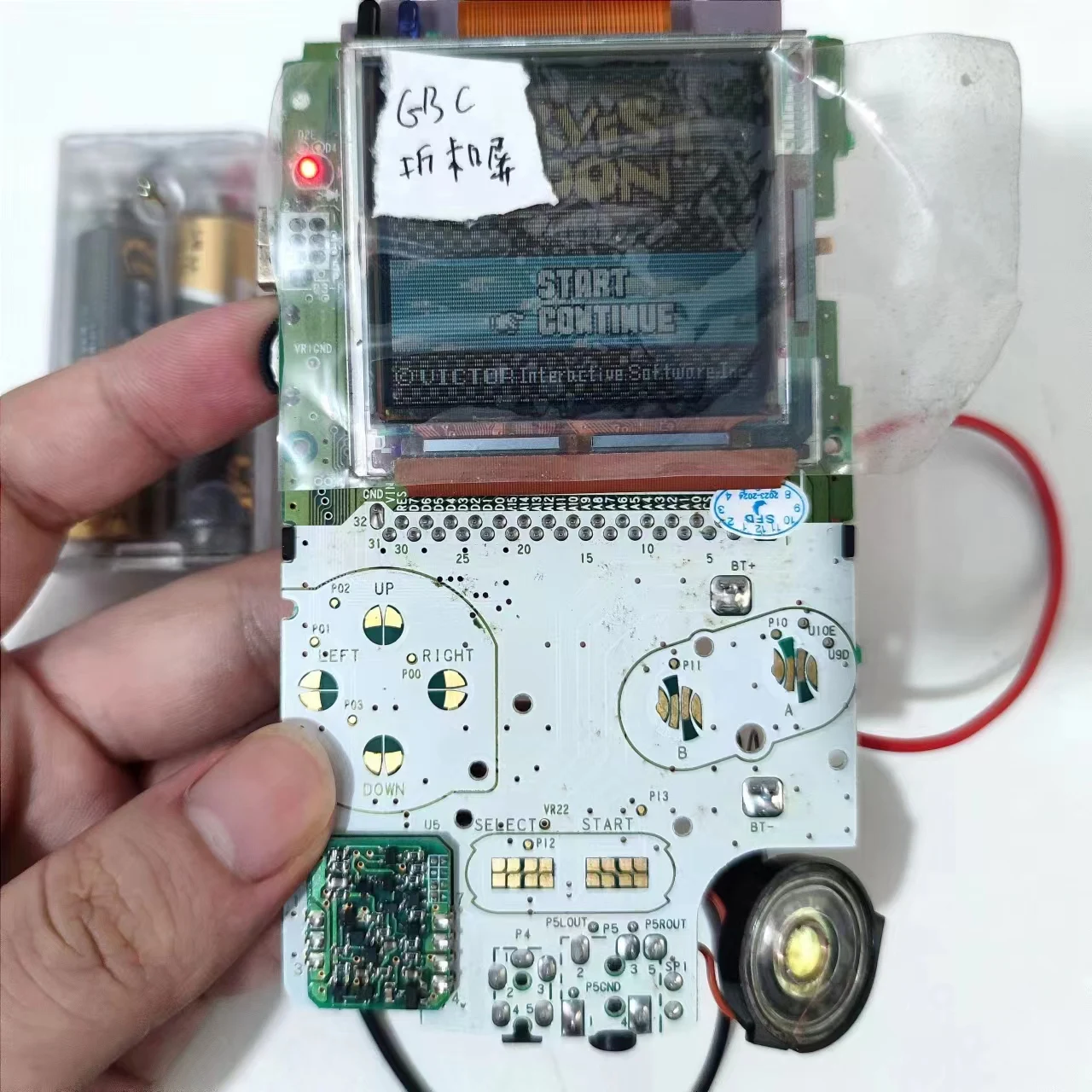 PBC Motherbaord 100%Tested For Game Boy Color GBC