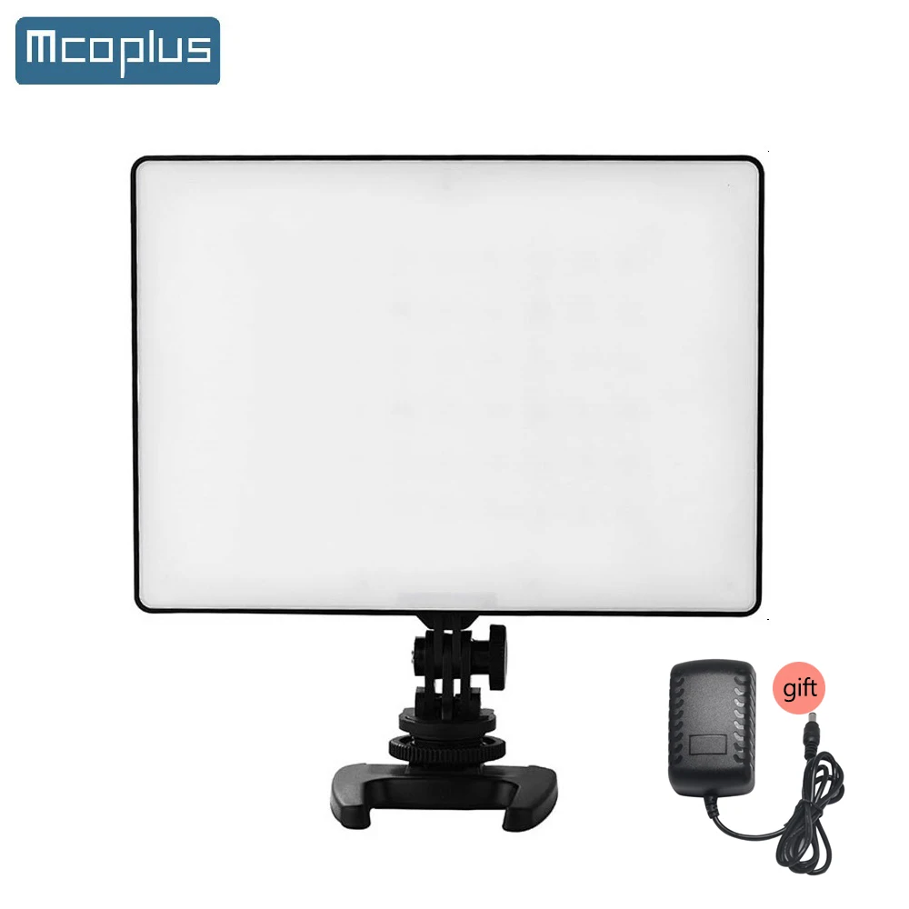 Mcoplus Bi-Color LED Video Light, On-Camera Video Light, Ultra Bright Photo and Video Lighting, Fill Light, Photography Lighting