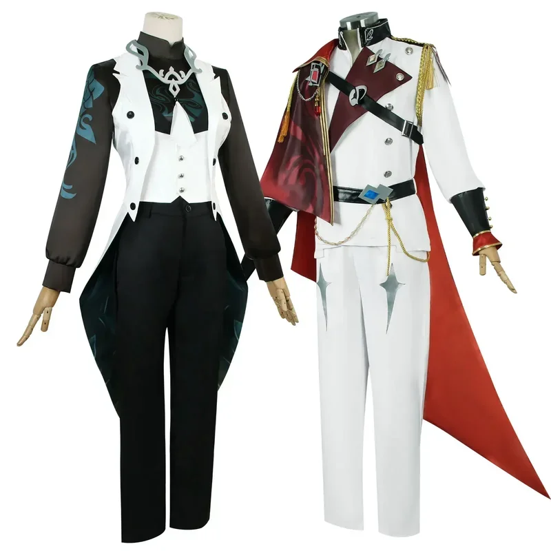 ZA01 Genshin Impact Albedo zhongli ganyu xiao Diona Tartaglia Eula Cosplay Symphony Concert Costume Carnival Halloween Masqu1Lm@
