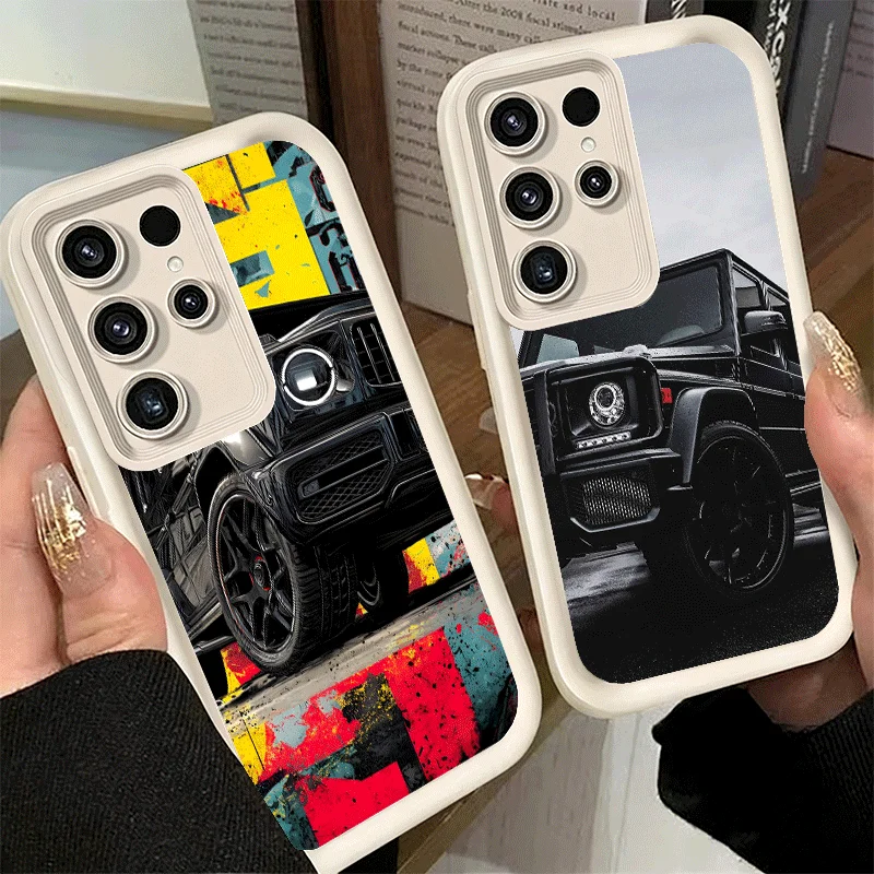 Phone Case for Samsung Galaxy S26 S25 Ultra S24 FE Manly Man SUV G63 Car Shell S23 Plus S22 + S21 S20 5G Soft Silicone Funda