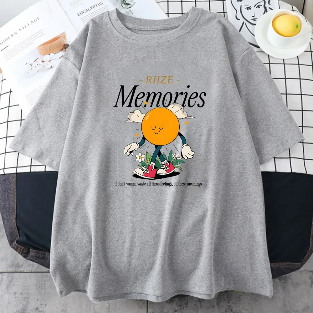 الحب-المرأة ترتفع وتدرك تي شيرت ، تي شيرت هيب هوب كاجوال ، قطن ناعم ، جودة عالية ، موضة كورية ، جودة عالية ، #5