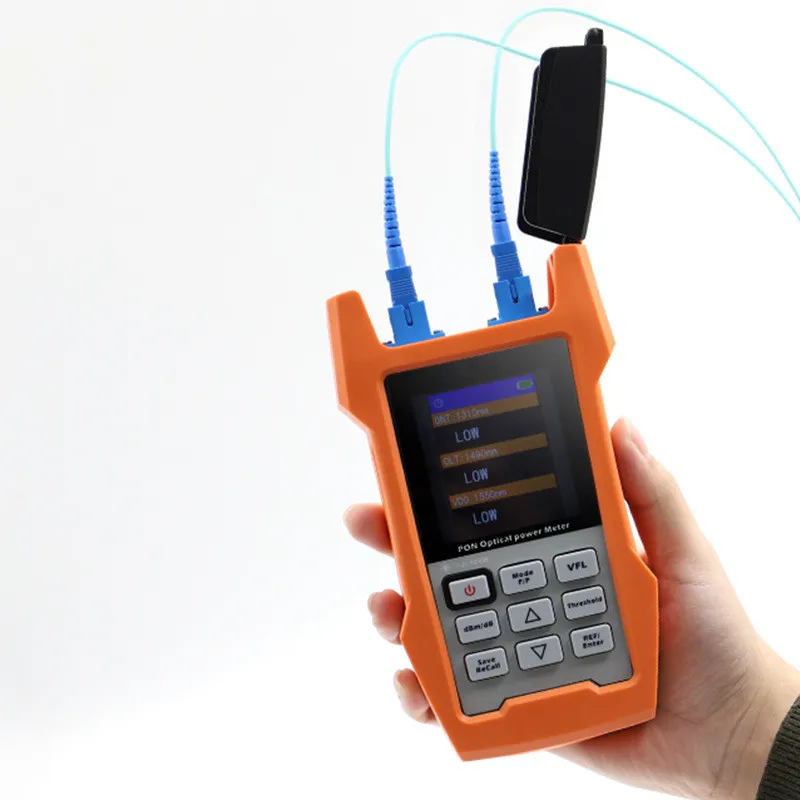 MT-8646 2-in-1 Optical Fiber Tester and Signal Light Failure Detection Pon Optical Power Meter Telecommunications Product