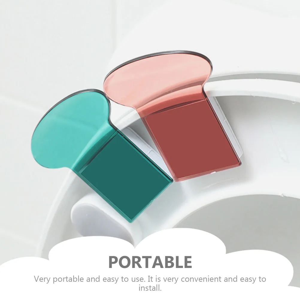

9pcs Toilet Lid Lifter Plastic Seating H Bathroom Cover Lifters Hygienic Durable Easy Clean Practical Lightweight