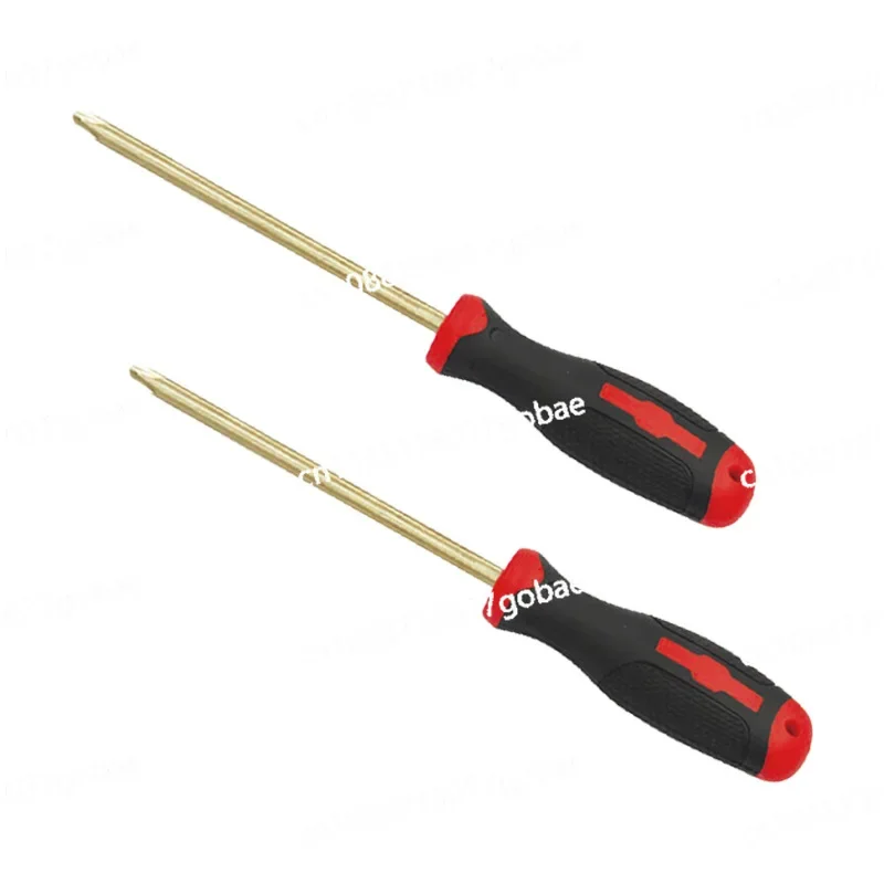 Explosion Proof Cross Screwdriver Non-magnetic Copper Alloy Spark Free Conical Screwdriver Aluminum Bronze