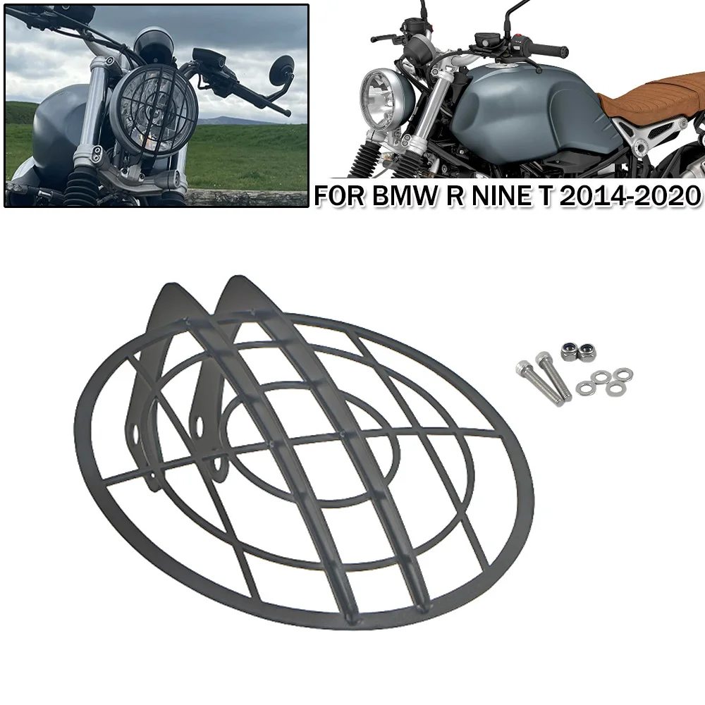 

Motorcycle Headlight Grille Protection Guard Cover For BMW R NINE T NINET R9T 2014-2020 Racer Pure Urban Scrambler Accessories
