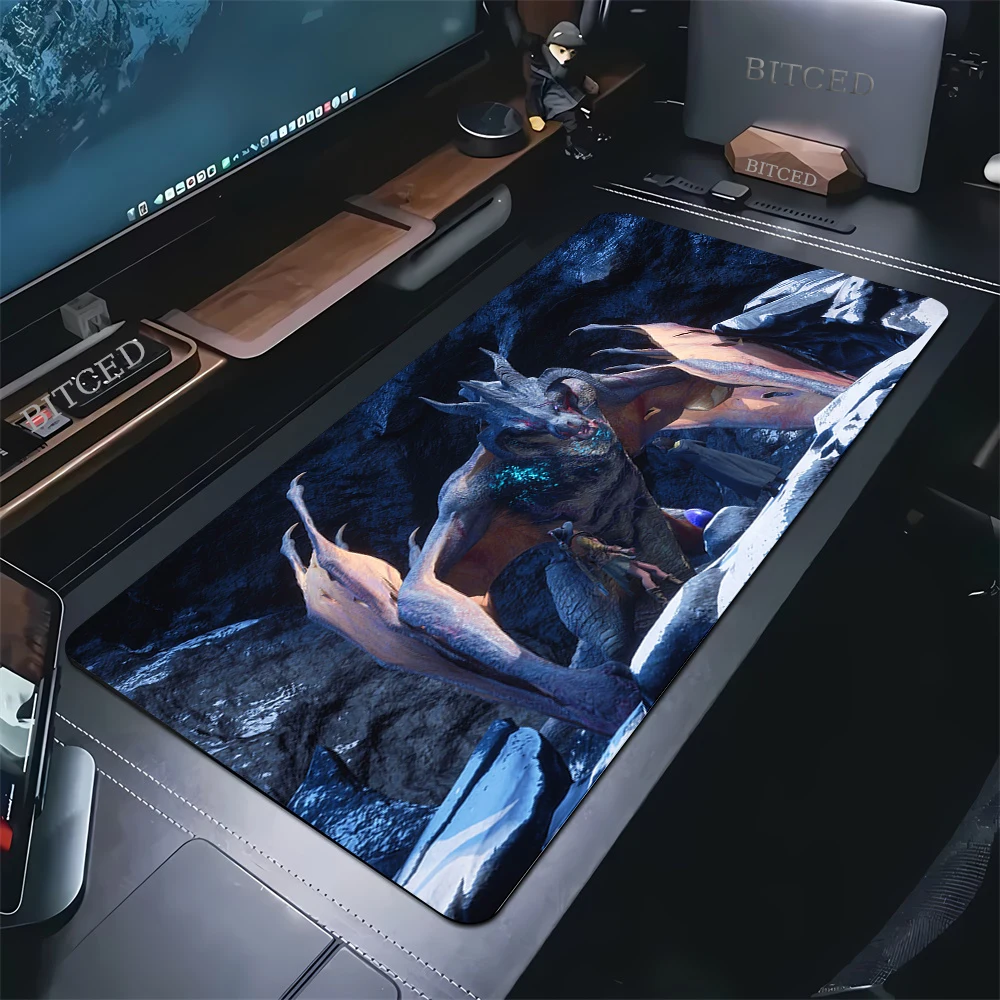 Mouse Pad H-Hogwarts Legacy Large Gaming Mousepad Gamer Rubber Computer Keyboard Pad Office Non-Slip Mouse Mat Laptop Desk Mat