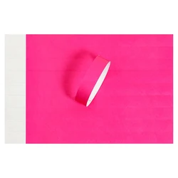 DUBAND 1000 Pcs No Logo Paper 3/4 Inch Wristbands for Event, Sport Wristband, Tyvek ID Festival Paper Bracelet