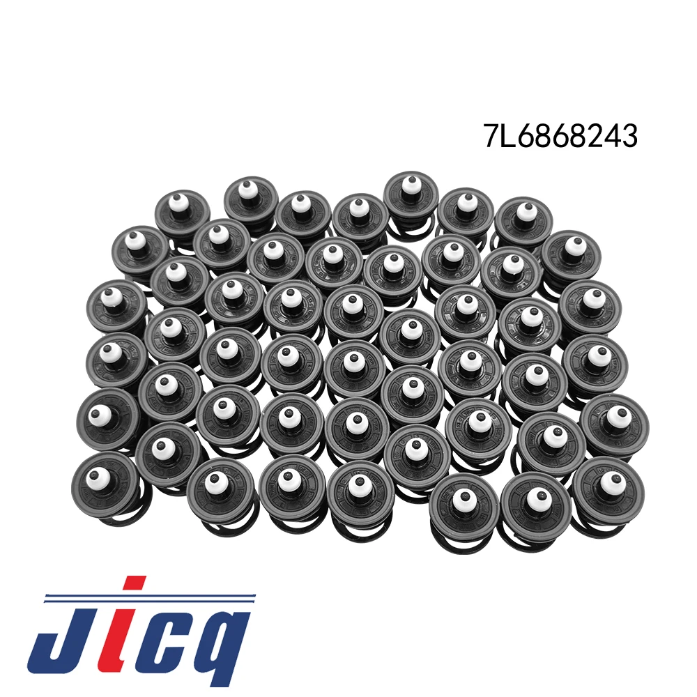 50Pcs Door panel trim clip For VW Teramont Touareg Multivan Caddy Jetta/syncro 7L6868243