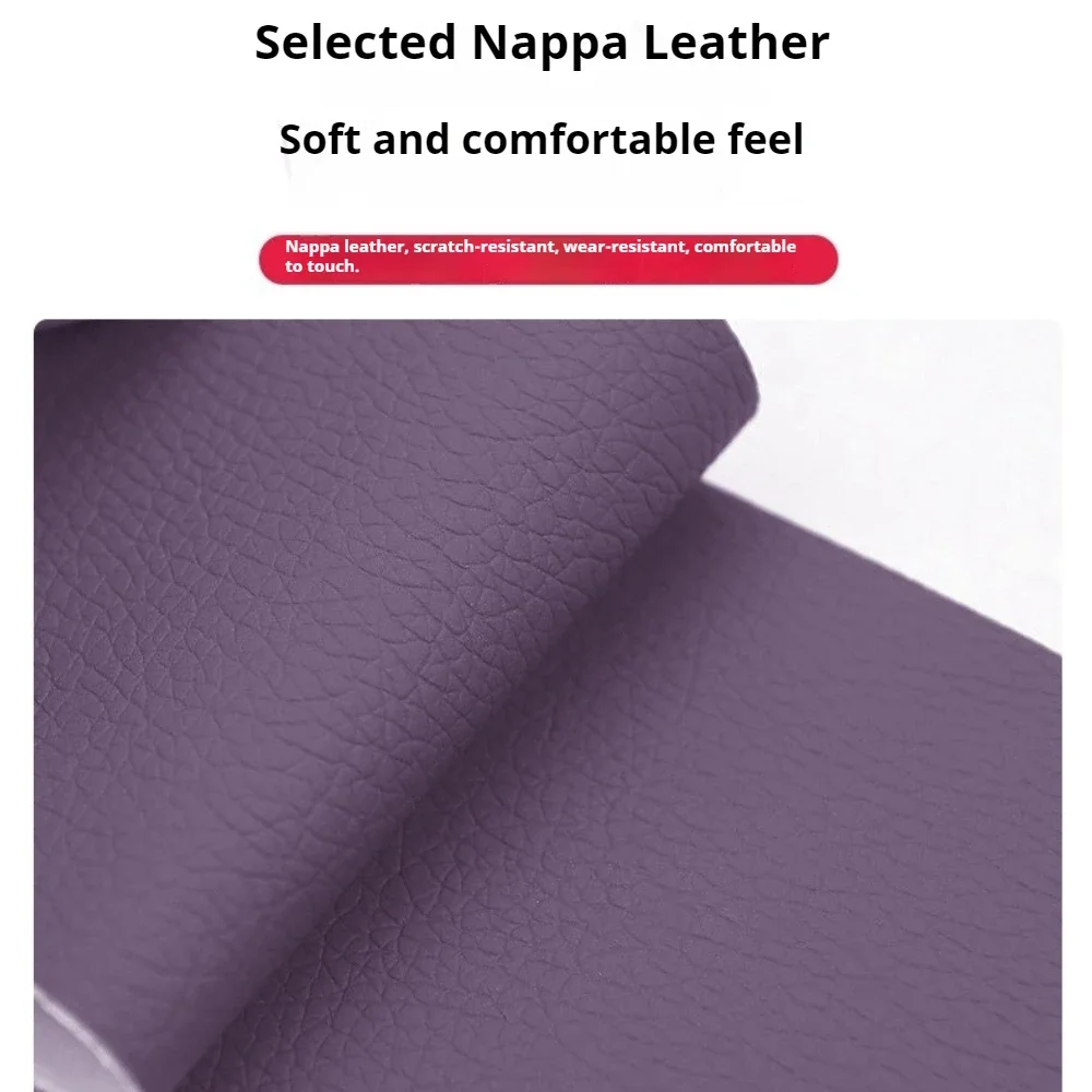 Imagen 7: Almohadilla de protección antipatadas de terciopelo para el asiento trasero del coche Leapmotor B10, decoración interior, modificación