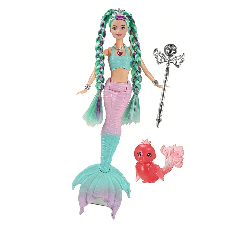 30 cm große, leuchtende, singende Meerjungfrauen-Prinzessin-Puppe, verschiedene Farben, perfektes Festival- und Geburtstagsgeschenk für Mädchen