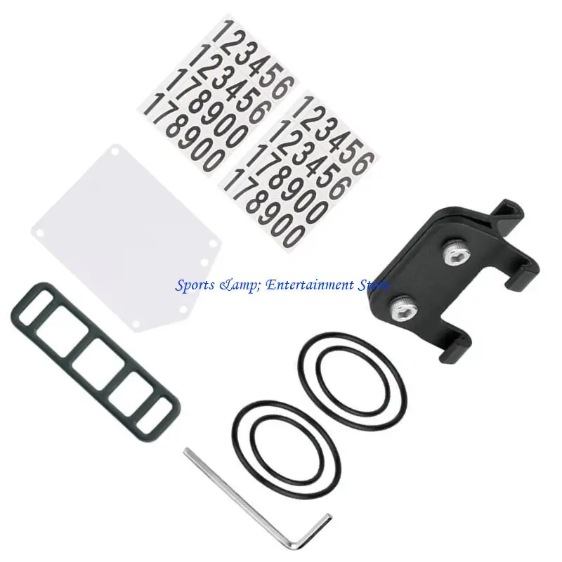 G7NF Bike Race Number Plate Holder Bike  triathlons racings Number Plate Mount Holder