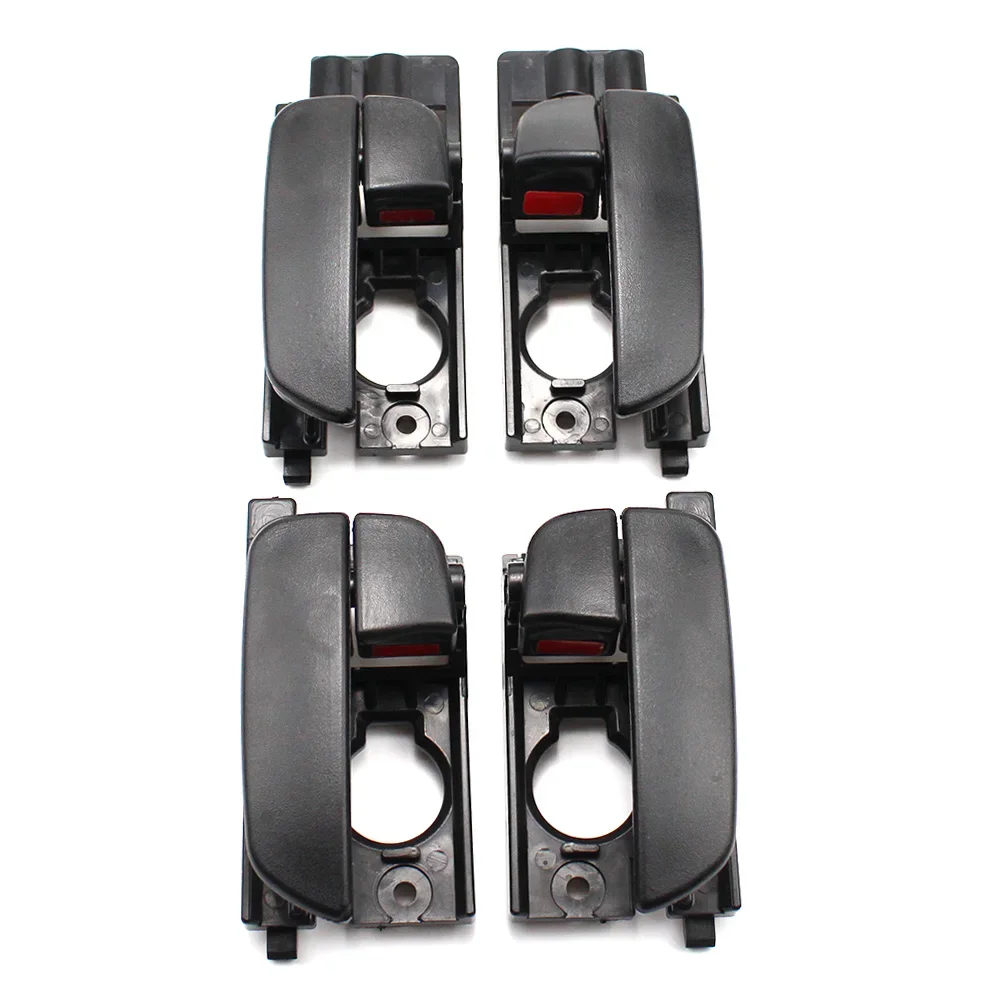 

4PCS Black Interior Door Handle for Hyundai Accent 2007-2011 82610-1E000 82620-1E000 83610-1E000 83620-1E000