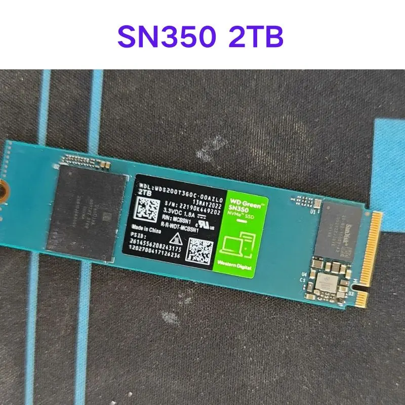 Second hand test OK SN350 2TB Solid State Drive