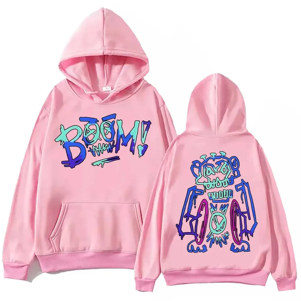 حار أنيمي غامض Jinx الكتابة على الجدران هوديي Harajuku الهيب هوب البلوز القمم البلوز المشجعين هدية الجرافيك هوديس بلوزات للجنسين