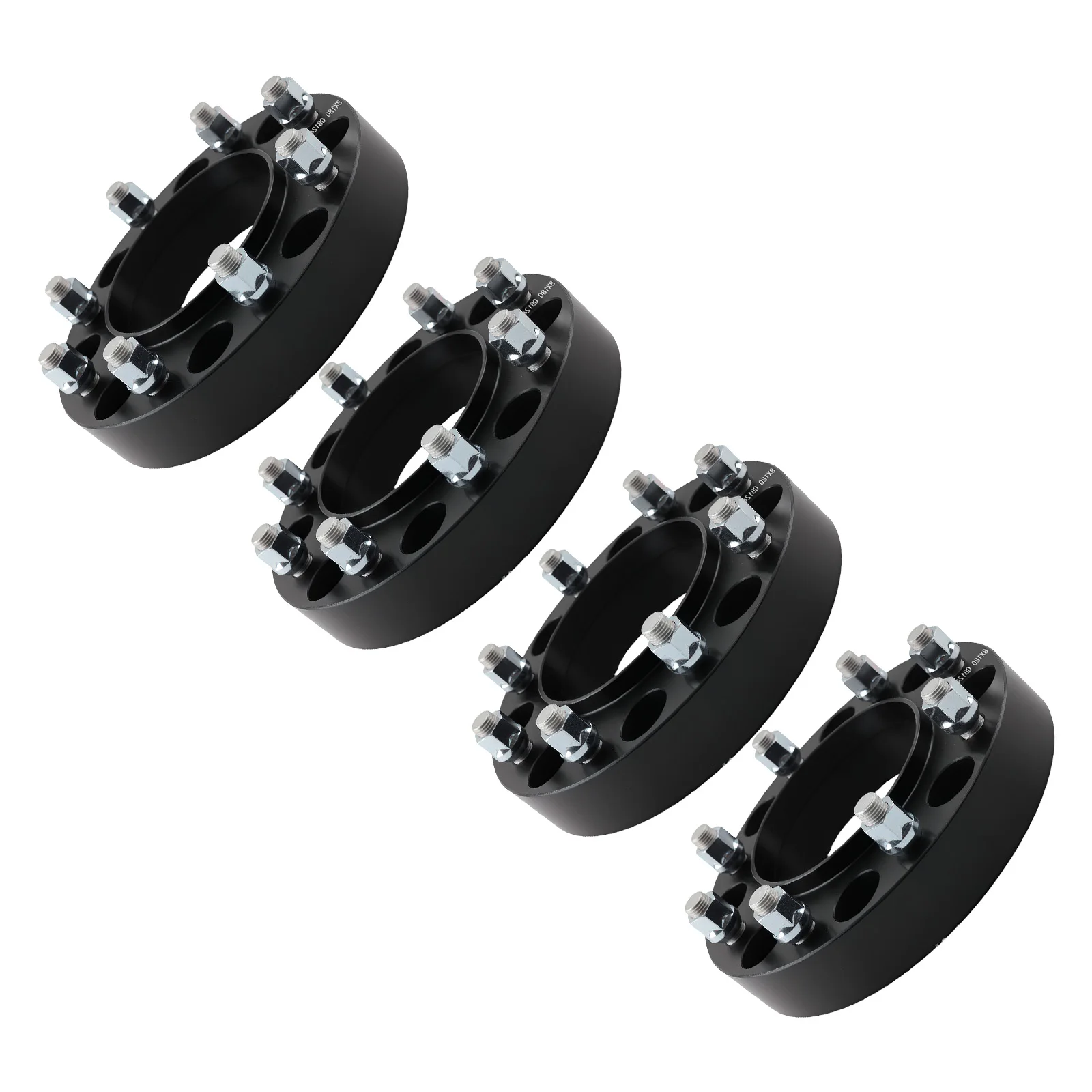 

8x180mm 1.5" Hub Spacers for Silverado Sierra 2500HD 3500HD 2011-2024 M14x1.5