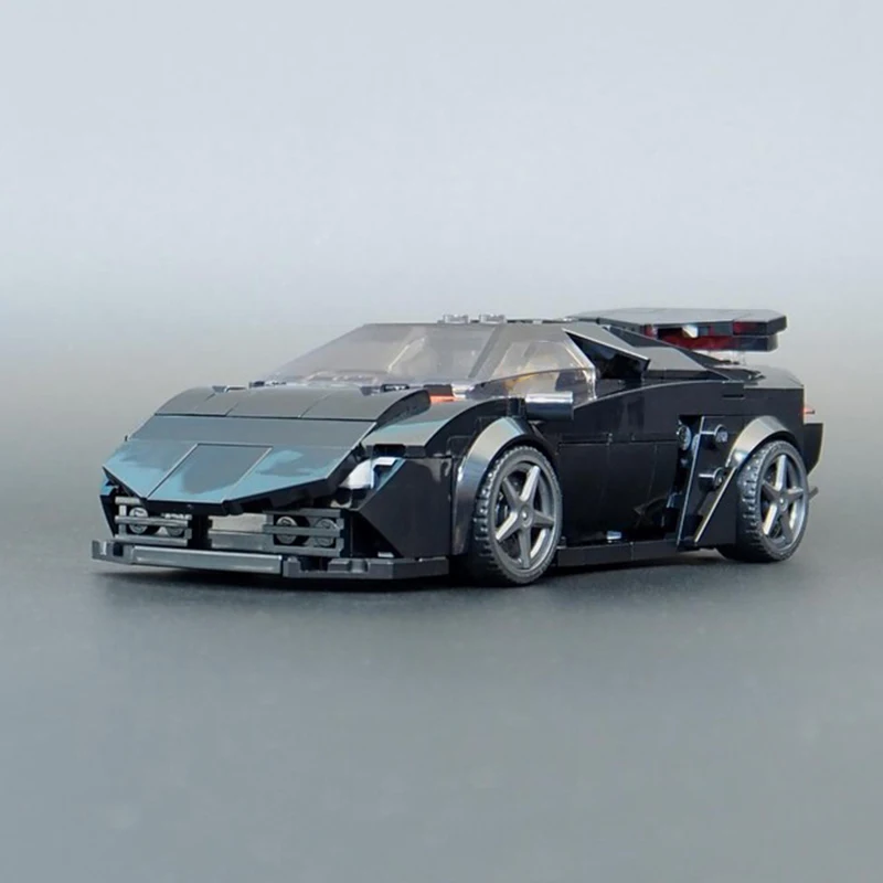 Popular 388 PCS Moc Racing Supercar Model Building Blocks Customized Model Toy Assembly Bricks Adults Christmas Birthday Gifts