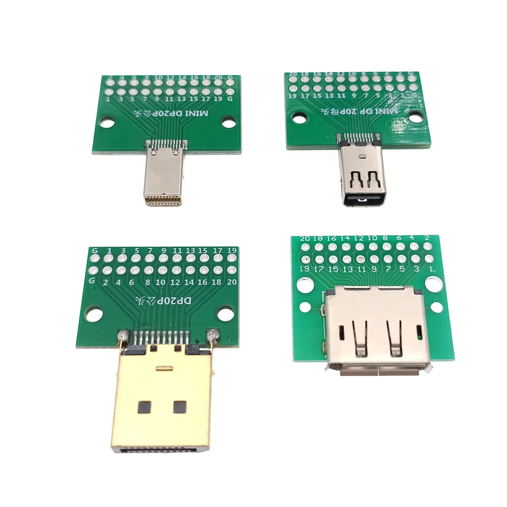 

DisplayTest Board Data Cable Charging Adapter Board DP Circuit Board Header DP Male Female Test Socket Connector